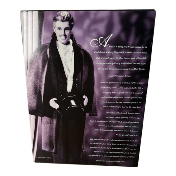 1994 Ken as Rhett Butler Hollywood Legends Collection -Gone With the Wind Mattel - Picture 6 of 9